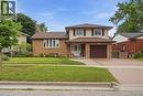 Two-story brick and siding residence featuring a concrete driveway and walkway - 76 Lower Canada Crescent, Kitchener, ON  - Outdoor 