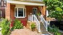 Brick exterior with white trim - 37 Park Row N, Hamilton, ON  - Outdoor 