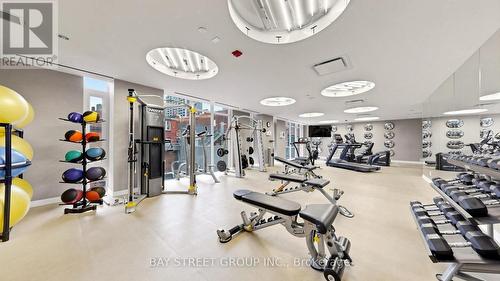 311 - 75 St Nicholas Street, Toronto, ON - Indoor Photo Showing Gym Room