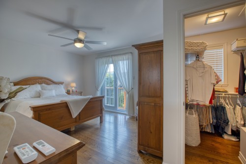 Master Bedroom - 335 Ch. Des Sorbiers, Piedmont, QC - Indoor Photo Showing Bedroom