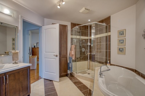 Master Bathroom - 335 Ch. Des Sorbiers, Piedmont, QC - Indoor Photo Showing Bathroom