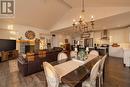 2967 Earl Street, Innisfil, ON  - Indoor Photo Showing Dining Room With Fireplace 