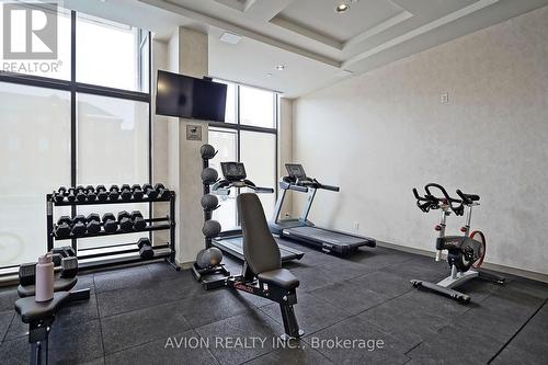 907 - 9582 Markham Road, Markham, ON - Indoor Photo Showing Gym Room
