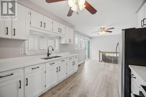 33 Grassmere Crescent, Brampton, ON - Indoor Photo Showing Kitchen With Double Sink