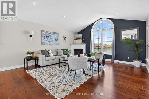 1140 River Road, Haldimand, ON - Indoor Photo Showing Living Room With Fireplace