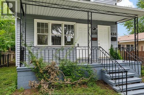418 Caron Avenue, Windsor, ON - Outdoor