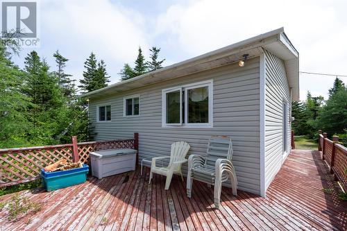 6 Dennys Pond Road, New Harbour, NL - Outdoor With Deck Patio Veranda With Exterior