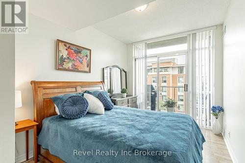 515 - 80 Port Street E, Mississauga (Port Credit), ON - Indoor Photo Showing Bedroom