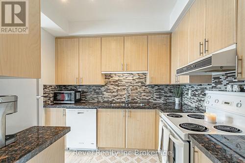 515 - 80 Port Street E, Mississauga (Port Credit), ON - Indoor Photo Showing Kitchen With Double Sink