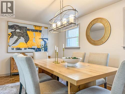 482 John M St, Windsor, ON - Indoor Photo Showing Dining Room