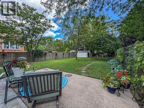 482 John M St, Windsor, ON - Outdoor With Backyard