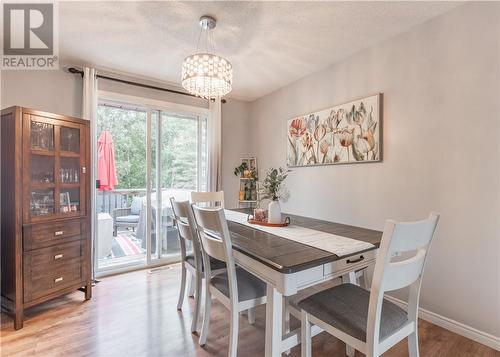 3878 Macmillan Drive, Val Caron, ON - Indoor Photo Showing Dining Room
