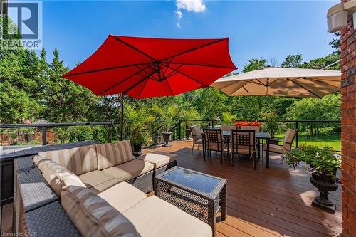 5 Mays Crescent, Waterdown, ON - Outdoor With Deck Patio Veranda With Exterior