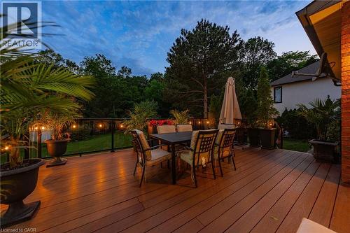 5 Mays Crescent, Waterdown, ON - Outdoor With Deck Patio Veranda
