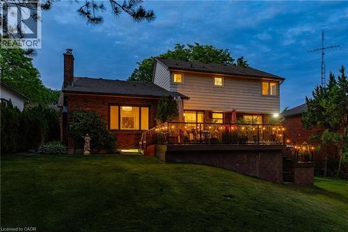 5 Mays Crescent, Waterdown, ON - Outdoor With Deck Patio Veranda