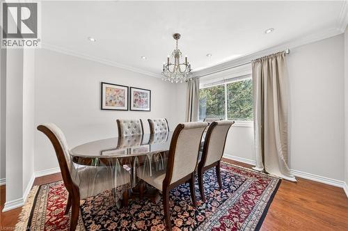 5 Mays Crescent, Waterdown, ON - Indoor Photo Showing Dining Room