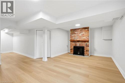 333 Meadows Boulevard Unit# 23, Mississauga, ON - Indoor With Fireplace