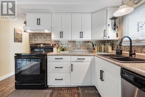 68 Glenway Drive, Kawartha Lakes (Verulam), ON - Indoor Photo Showing Kitchen With Double Sink