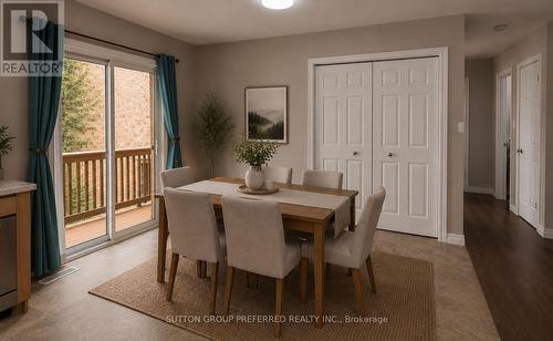 Virtual Staged - 284 Exmouth Circle, London East (East L), ON - Indoor Photo Showing Dining Room