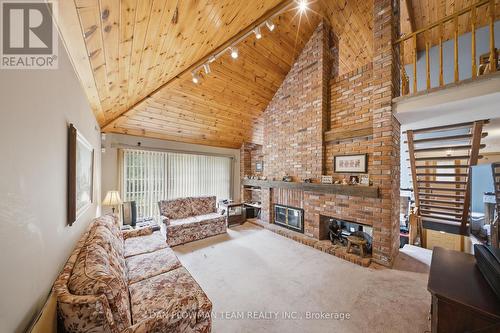 3310 Old Scugog Road, Clarington, ON - Indoor With Fireplace