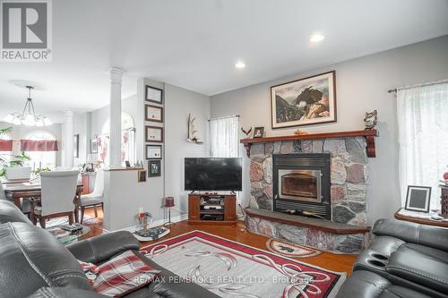 1692 Black Bay Road, Petawawa, ON - Indoor Photo Showing Living Room With Fireplace