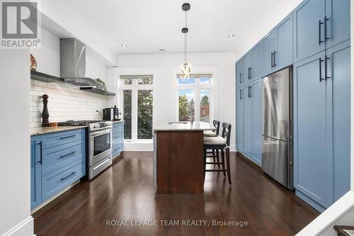 C - 31 Springfield Road, Ottawa, ON - Indoor Photo Showing Kitchen With Stainless Steel Kitchen With Upgraded Kitchen