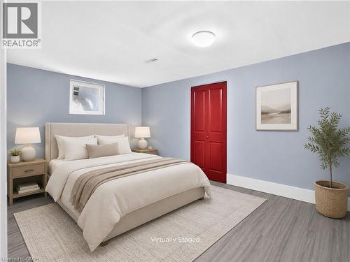 Virtually Staged - 2102 Salma Crescent, Burlington, ON - Indoor Photo Showing Bedroom