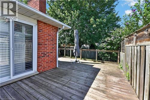 2102 Salma Crescent, Burlington, ON - Outdoor With Deck Patio Veranda With Exterior