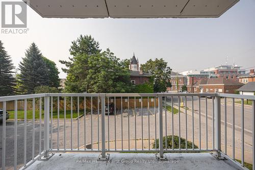 95 Wellington St #213 Bowmanville - 213 - 95 Wellington Street, Clarington (Bowmanville), ON - Outdoor With Balcony With Exterior