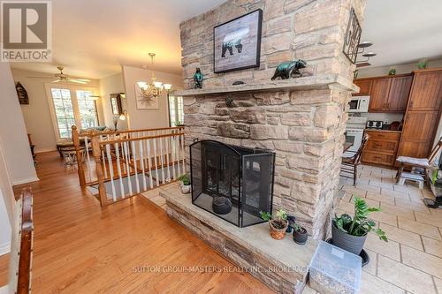 1839 Oak Flats Road, Frontenac (Frontenac Centre), ON - Indoor With Fireplace