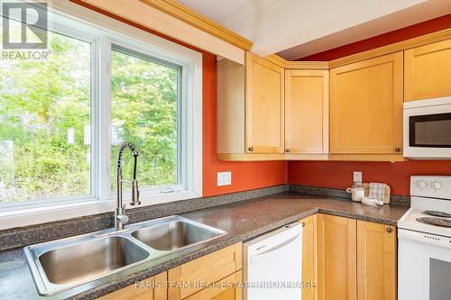 1858 Woods Bay Road, Severn, ON - Indoor Photo Showing Kitchen With Double Sink