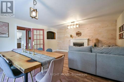 119 Emily Street, Orillia, ON - Indoor With Fireplace