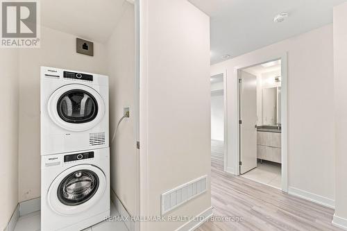 Built-In Washer/Dryer Unit - 1508 - 11 David Eyer Road, Richmond Hill, ON - Indoor Photo Showing Laundry Room