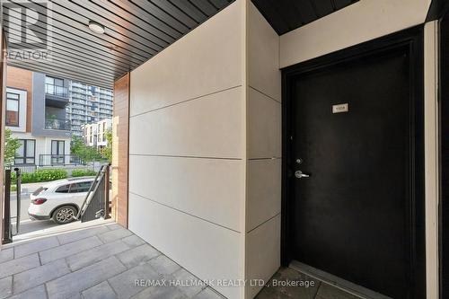 Unit Front Door Entrance - 1508 - 11 David Eyer Road, Richmond Hill, ON -  With Exterior