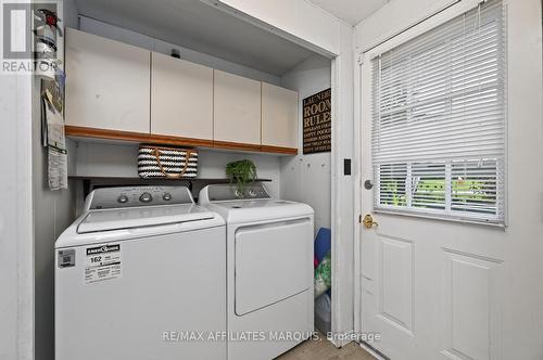 Laundry space at family entrance. - 1 Kavanagh Drive, Rideau Lakes, ON - Indoor Photo Showing Laundry Room