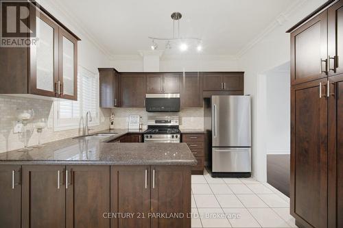 148 Solway Avenue, Vaughan, ON - Indoor Photo Showing Kitchen With Stainless Steel Kitchen