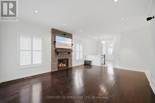 148 Solway Avenue, Vaughan, ON - Indoor Photo Showing Living Room With Fireplace
