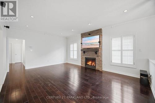 148 Solway Avenue, Vaughan, ON - Indoor Photo Showing Living Room With Fireplace