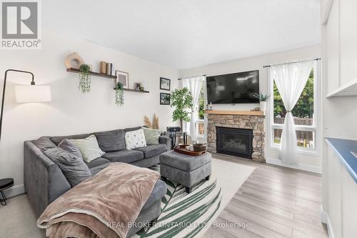 149 Crampton Drive, Carleton Place, ON - Indoor Photo Showing Living Room With Fireplace