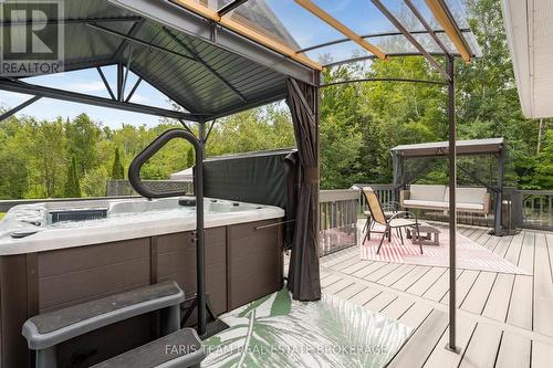 2151 Fairgrounds Road, Ramara, ON - Outdoor With Deck Patio Veranda With Exterior