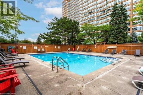 1276 Maple Crossing Boulevard Unit# 809, Burlington, ON - Outdoor With In Ground Pool With Backyard