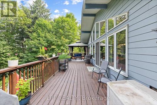 Wrap-Around Deck - 500A Hazard Hill Road, Kearney, ON - Outdoor With Deck Patio Veranda With Exterior