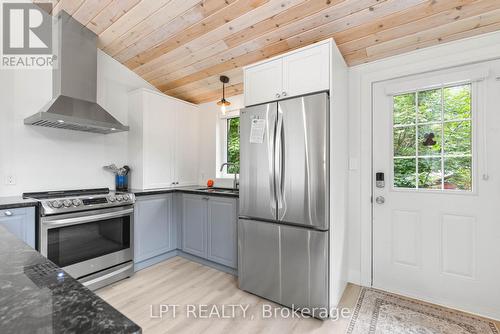 500A Hazard Hill Road, Kearney, ON - Indoor Photo Showing Kitchen With Stainless Steel Kitchen