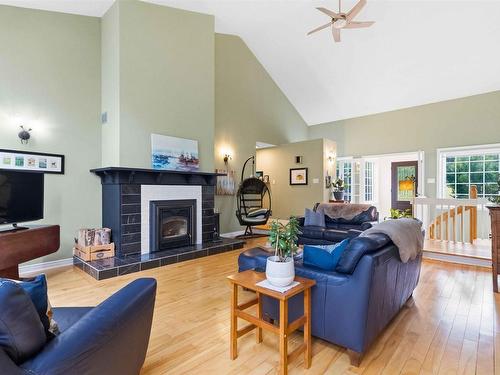 36 Winley Drive, Windsor Junction, NS - Indoor Photo Showing Living Room With Fireplace