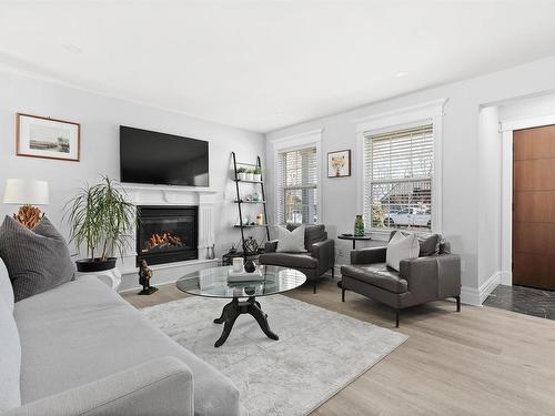42 Margaret Road, Halifax, NS - Indoor Photo Showing Living Room With Fireplace