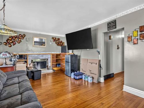 12 Auburn Avenue, Spryfield, NS - Indoor Photo Showing Living Room With Fireplace