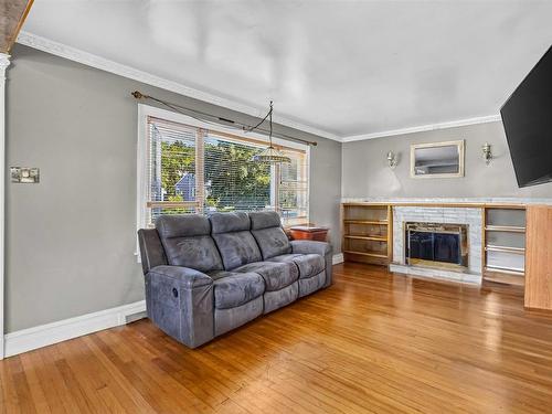 12 Auburn Avenue, Spryfield, NS - Indoor Photo Showing Living Room With Fireplace
