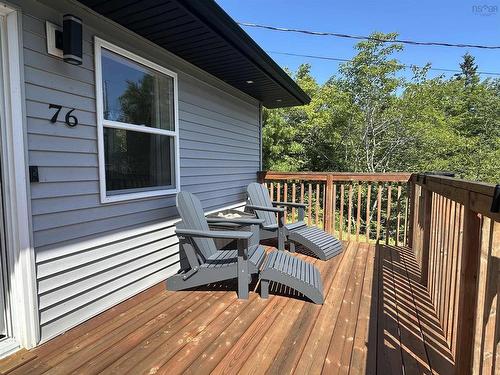 76 Five Rivers Drive, White Point, NS - Outdoor With Deck Patio Veranda With Exterior