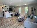 76 Five Rivers Drive, White Point, NS  - Indoor Photo Showing Living Room With Fireplace 