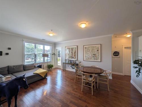 204 24 Harbourside Drive, Wolfville, NS - Indoor Photo Showing Living Room